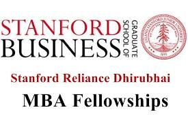 Stanford Reliance Dhirubhai Fellowships 2020